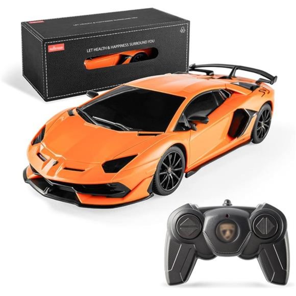 Remote Control Car Licensed RC Car, 1:24 Lambo Toy Car for Kids, Lambo Aventador